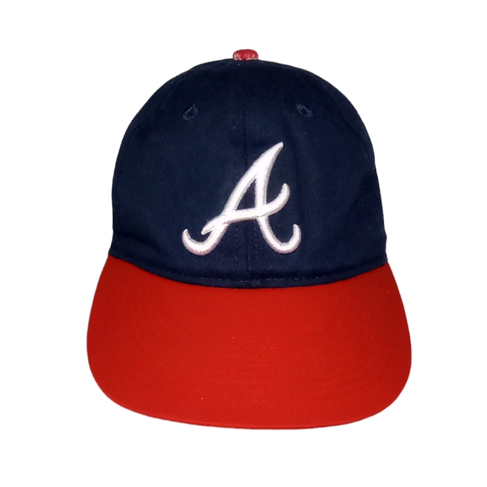 Atlanta Braves Team MLB Adjustable Logo Embroidered Unisex Baseball Hat Youth